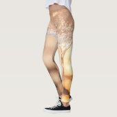 Photosonne an durch das Eis auf dem b Leggings (Links)