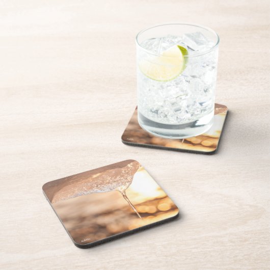 Photosonne durch das Eis Untersetzer (Rechte Seite)