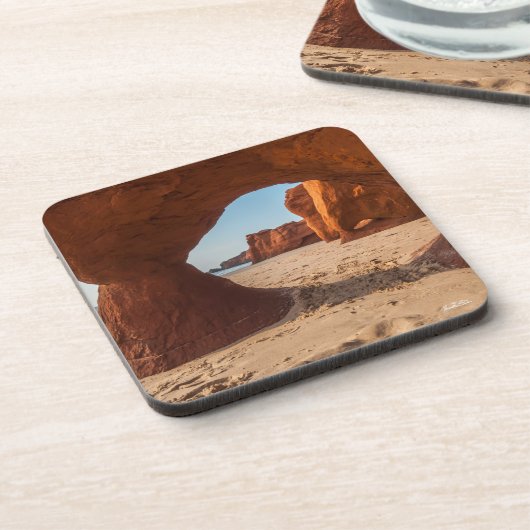 Photostrand und Kaps Getränkeuntersetzer (Linke Seite)