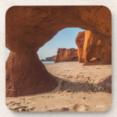 Photostrand und Kaps Getränkeuntersetzer (Vorderseite)