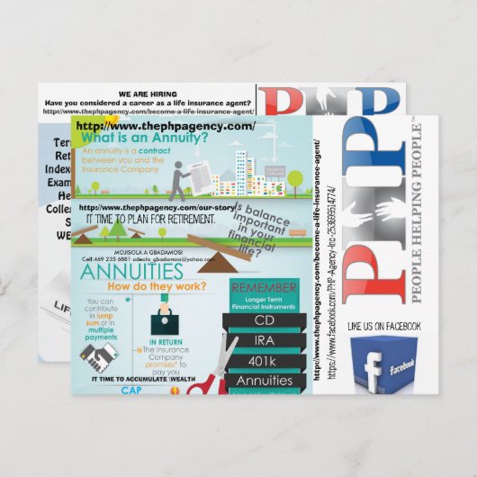 PHP AGENTUR POSTCARD VON MOJISOLA A GBADAMOSI POSTKARTE (Vorne/Hinten)