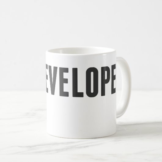 PHP-Entwickler Kaffeetasse (VorderseiteRechts)