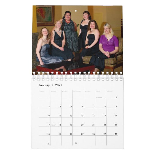 PHP-Frauen 2010 (klein) Kalender (Jan 2027)