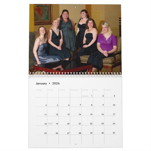 PHP-Frauen 2010 (Normal) Kalender (Jan 2026)
