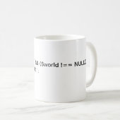 PHP Hello World - bedingte Code-Tasse Kaffeetasse (VorderseiteRechts)