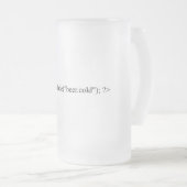 <?php include("beer.cold"); ?> mattglas bierglas (VorderseiteRechts)