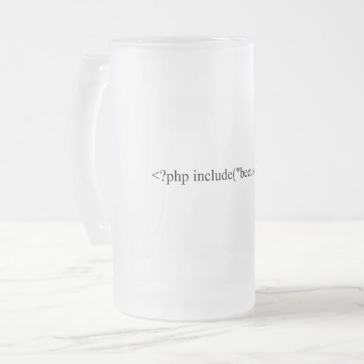 <?php include("beer.cold"); ?> mattglas bierglas (Vorderseite Links)