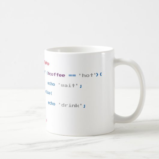 PHP-Kaffeekodierer Kaffeetasse (Rechts)
