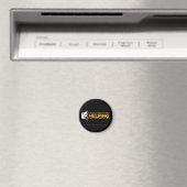 "PHP"-Logo | Circle Magnet (In Situ (Geschirrspüler))