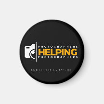 "PHP"-Logo | Circle Magnet
