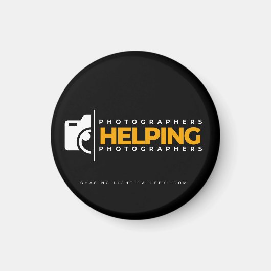 "PHP"-Logo | Circle Magnet (Vorne)