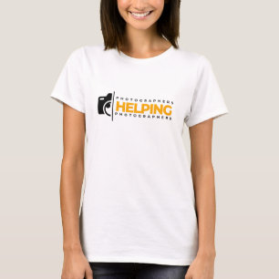 "PHP"-Logo Womens White T - Shirt