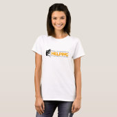 "PHP"-Logo | Womens White T - Shirt (Vorne ganz)