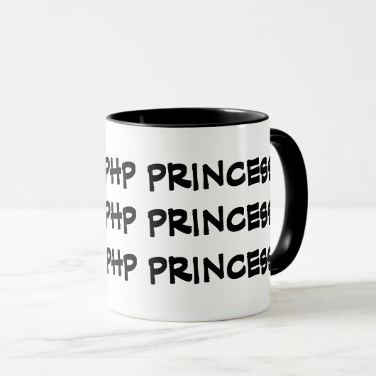 PHP Prinzessin: Frauen in der Tasse (VorderseiteRechts)