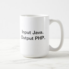 PHP-Programmiererkaffee-Tasse Kaffeetasse