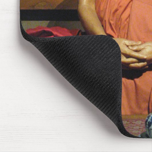 Phra Dhammayanmuni ... Buddhistischer Mönch Mousepad (Ecke)