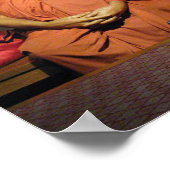 Phra Dhammayanmuni ... Buddhistischer Mönch Poster (Ecke)