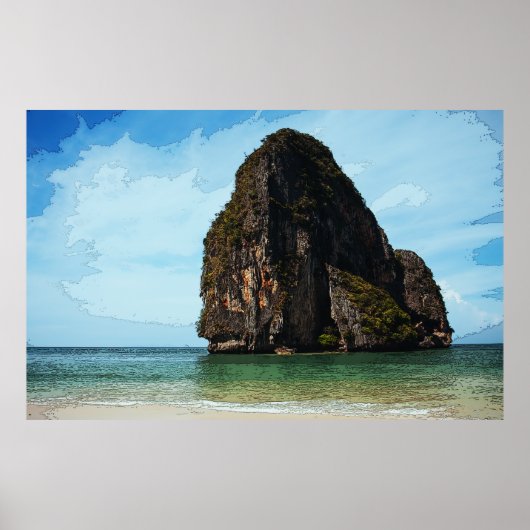 Phra-Nang Krabi Thailand Poster (Vorne)