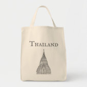 Phra Si Rattana Chedi, Bangkok, Thailand Tragetasche (Vorne)