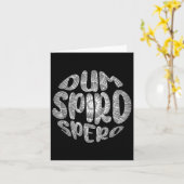 Phrase Dum Spiro Spero Motivation Sprache E Karte (Gelbe Blume)