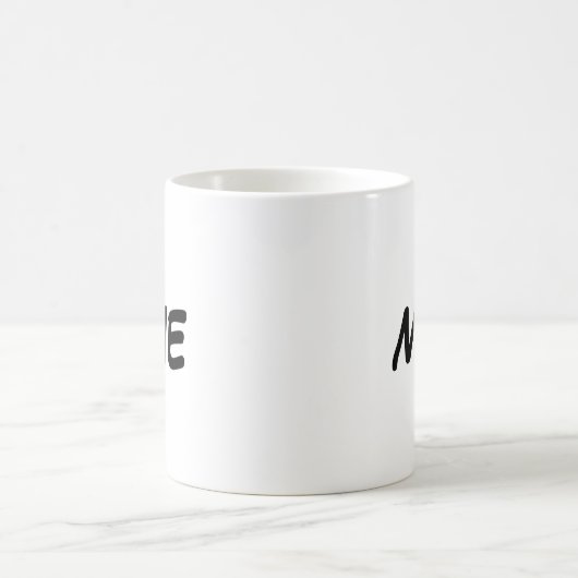 Phrase "Mine" Kaffeetasse (Mittel)