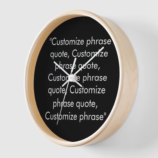 Phrase Schwarz-weiß anpassen Uhr (Winkel)