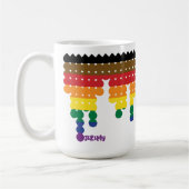 Phrase-Tasse für Philadelphia-Gay Pride Kaffeetasse (Links)