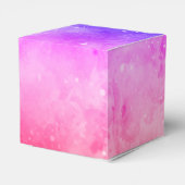 Phrase und Age Pink Lila Gelb anpassen Geschenkschachtel (Rückseite)