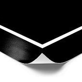 Phrase "Wir gehen nicht zurück" Poster (Ecke)