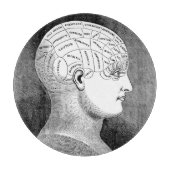 Phrenologie-Hauptdiagramm Schneidebrett (Vorderseite)