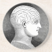 Phrenologie Untersetzer (Vorne)