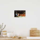 Phryne vor dem Areopagus Poster (Küche)