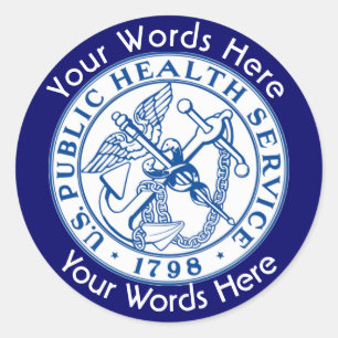 PHS-Aufkleber Runder Aufkleber