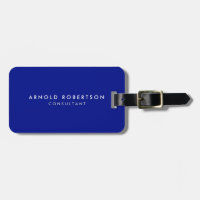 Phthalo Blue Beruflich Minimalistisch