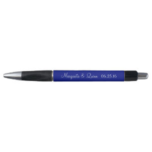 Phthalo Blue Personalisierte Gastgeschenke Hochzei Kugelschreiber