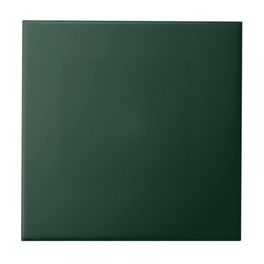 Phthalo Green Solid Color Fliese (Vorderseite)