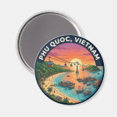 Phu Quoc Vietnam Magnet (Vorderseite/Rückseite)