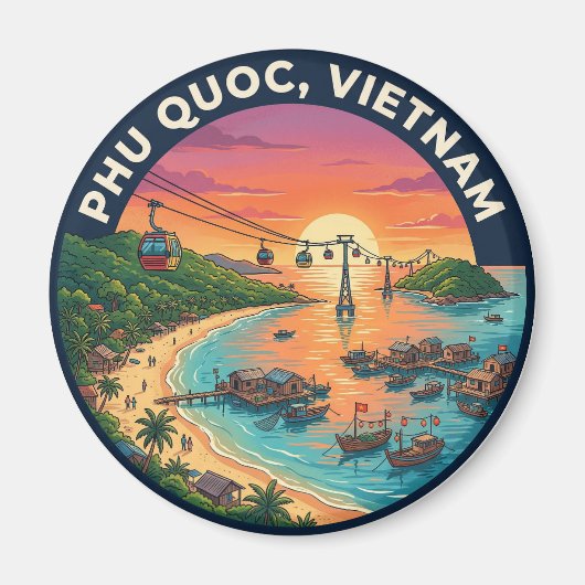 Phu Quoc Vietnam Magnet (Vorne)