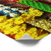 Phuang Maalai - Thai Floral Garland Poster (Ecke)