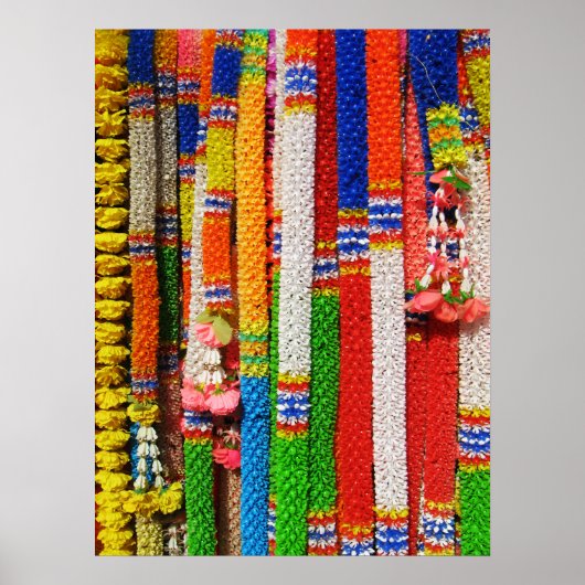 Phuang Maalai - Thai Floral Garland Poster (Vorne)