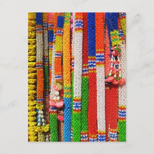 Phuang Maalai - Thai Floral Garland Postkarte (Vorderseite)