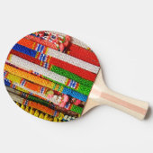 Phuang Maalai - Thai Floral Garland Tischtennis Schläger (Seitenansicht)