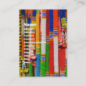 Phuang Maalai - Thai Floral Garland Visitenkarte (Vorderseite)