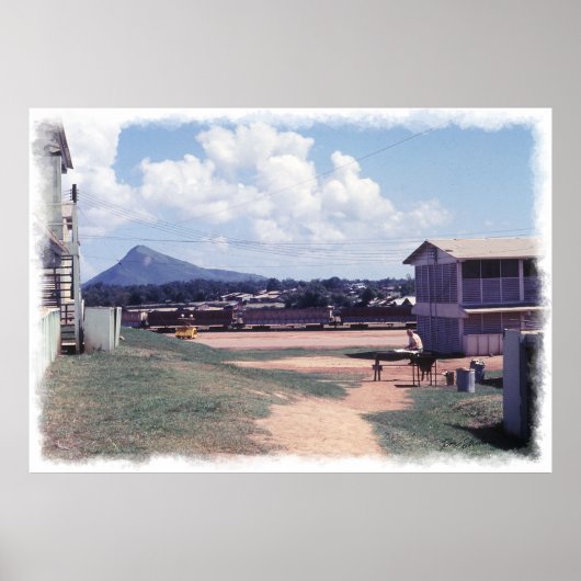 PhuCat AFB Vietnam 1968 Print Poster (Vorne)