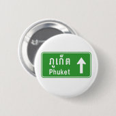 Phuket Ahead ⚠ Thai Highway Traffic ⚠ Button (Vorne & Hinten)