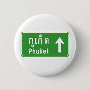 Phuket Ahead ⚠ Thai Highway Traffic ⚠ Button