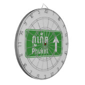 Phuket Ahead ⚠ Thai Highway Traffic ⚠ Dartscheibe (Vorderseite Links)