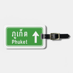 Phuket Ahead ⚠ Thai Highway Traffic ⚠ Gepäckanhänger