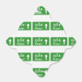 Phuket Ahead ⚠ Thai Highway Traffic ⚠ Geschenkschachtel (Ungefaltet)