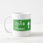 Phuket Ahead ⚠ Thai Highway Traffic ⚠ Kaffeetasse (Links)